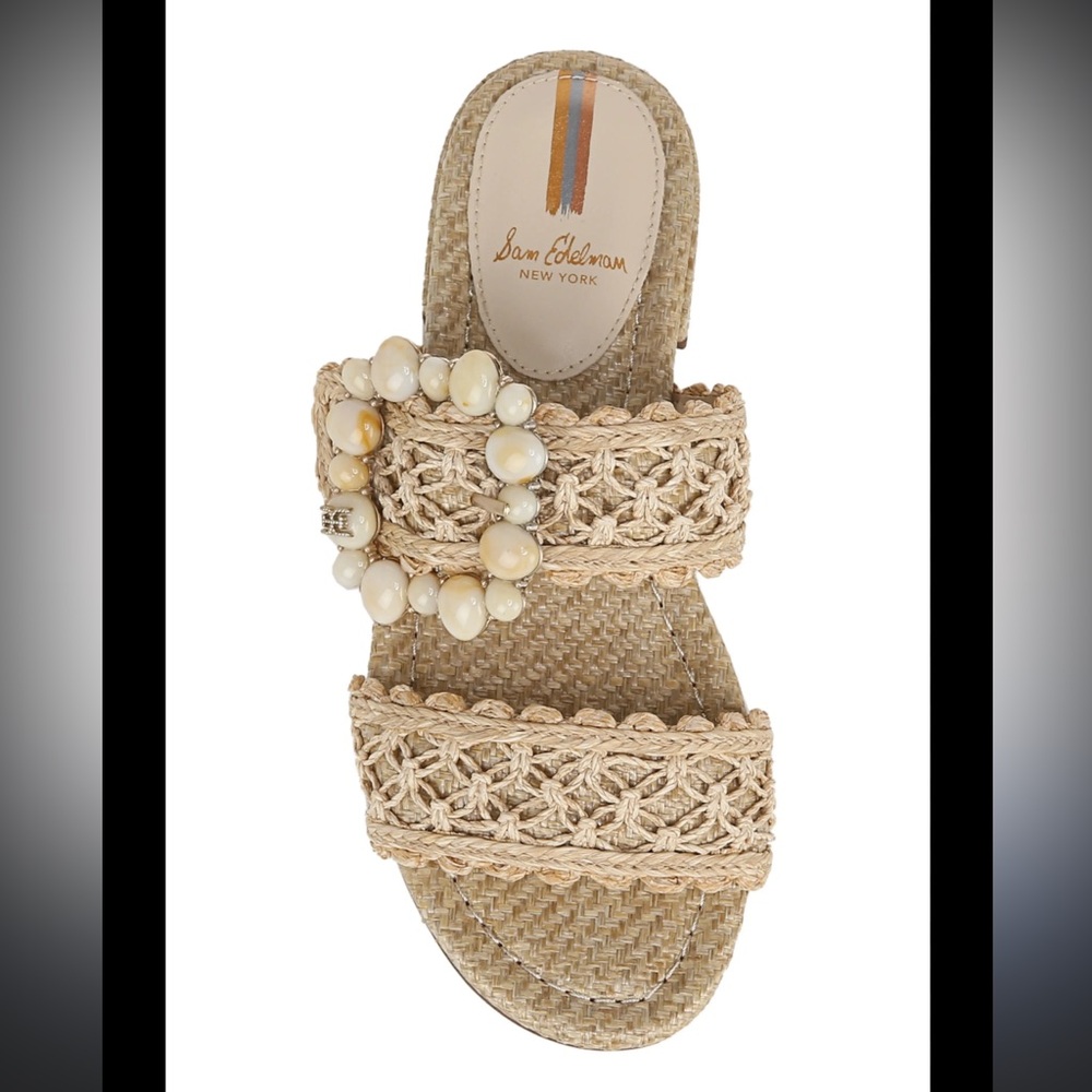 Sam Edleman Elisa Braided Strap Sandal Size 7